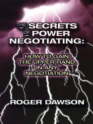 cover image of Secrets of Power Negotiating